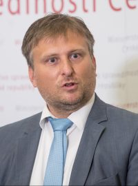 Ministr spravedlnosti Jan Kněžínek (za ANO).