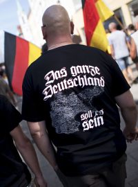 Němečtí ultrapravicoví radikálové (ilustrační foto)