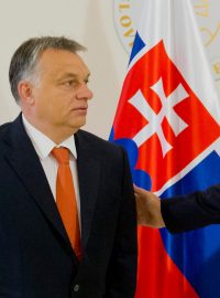Viktor Orbán a Robert Fico v roce 2016