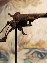 Revolver značky Lefaucheux, který Vincent van Gogh zřejmě použil k ukončení svého života 27. července 1890 v Auvers-sur-Oise