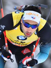 Biatlonista Martin Fourcade