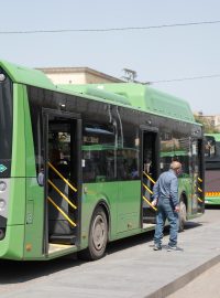 Autobus v Tbilisi