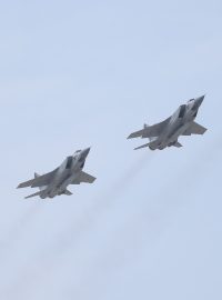 Ruská letadla nesoucí rakety Kinžál