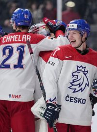 Čeští hokejisté deklasovali na mistrovství světa hráčů do 20 let v kanadském Halifaxu Rakousko 9:0