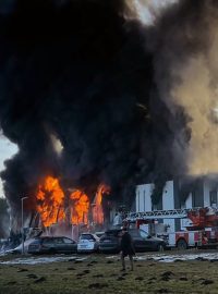 Požár továrny americké firmy Edge Autonomy na výrobu dronů
