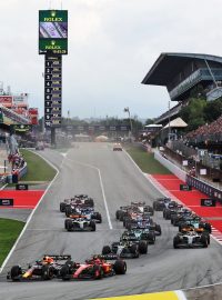 Formule 1 na okruhu v Barceloně