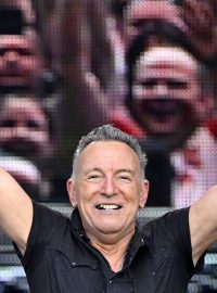 Bruce Springsteen při koncertu ve Vídni v roce 2023