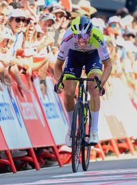 Portugalský cyklista Rui Costa vyhrál 15. etapu letošní Vuelty