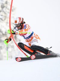 Slovenská lyžařka Petra Vlhová kralovala ve slalomu ve finském Levi