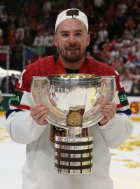 Jan Ščotka si na mistrovství světa v hokeji zahrál až ve finálovém duelu se Švýcary