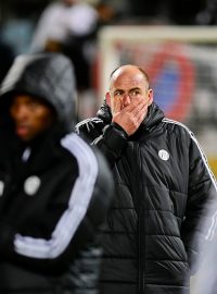 Trenér fotbalistů Českých Budějovic Jiří Lerch