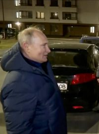 Putin na návštěvě Mariupolu