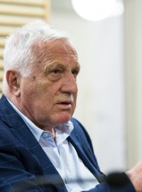 Vaclav Klaus v Radiožurnálu.