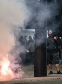 Silvestrovské oslavy na Václavském náměstí