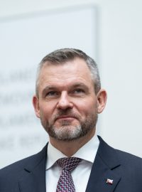 Předseda slovenského parlamentu Peter Pellegrini na návštěvě Poslanecké sněmovny ČR