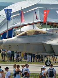 Americký stíhací letoun F-22 Raptor