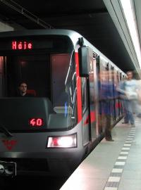 Pražské metro.