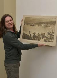 Nalezená unikátní fotografie z návštěvy císaře Františka Josefa I. v Ústí nad Labem.