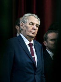 Prezident Miloš Zeman. Velitelské shromáždění náčelníka generálního štábu Aleše Opaty k objasnění úkolů české armády v roce 2019.