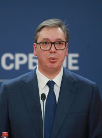 Srbský prezident Aleksandar Vučić