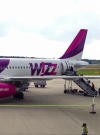 Letadlo společnosti Wizz Air (ilustrační foto)