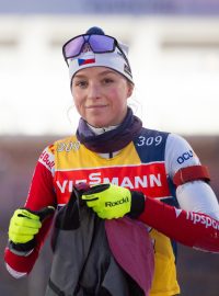 Česká biatlonistka Markéta Davidová