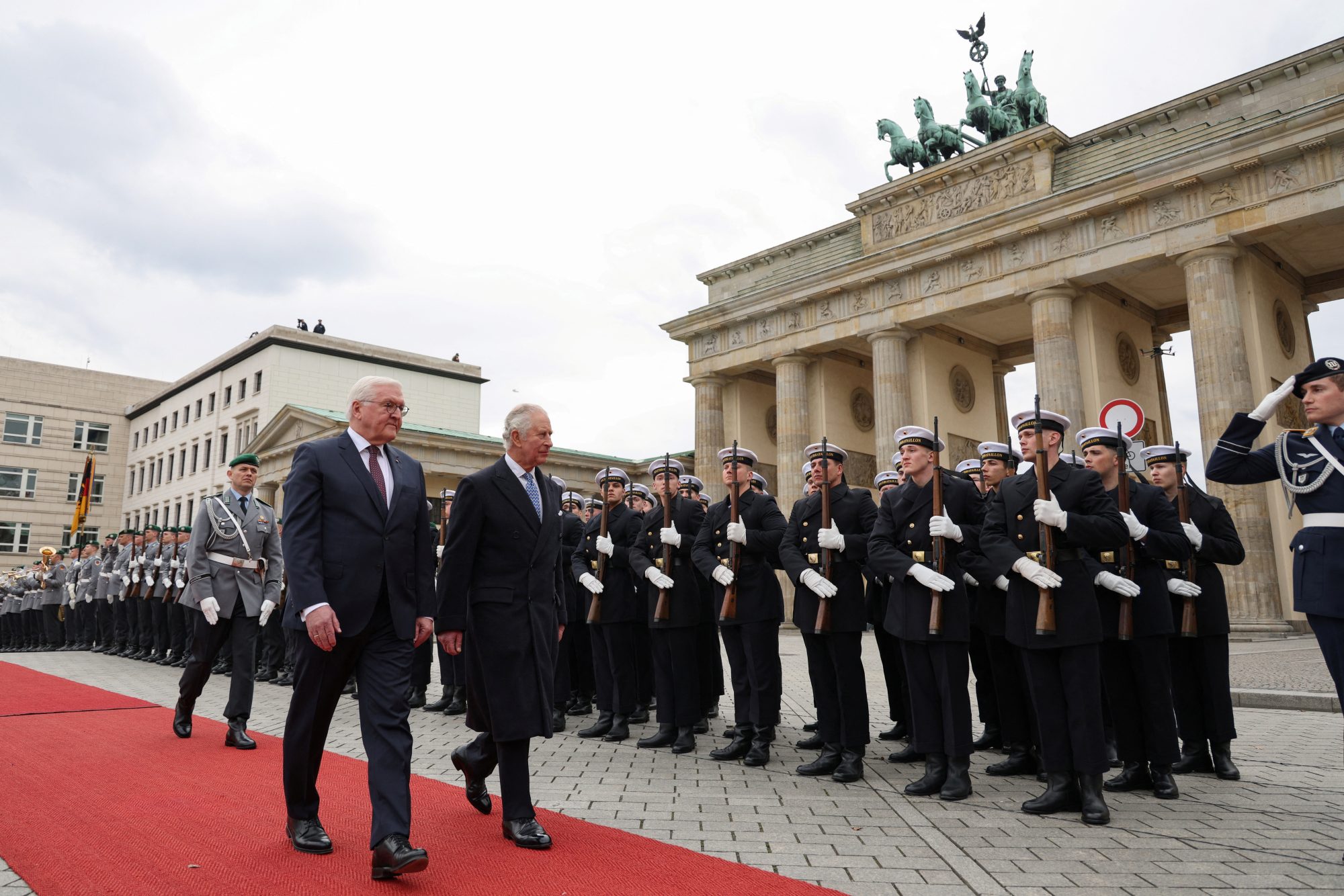Německo je první zemí, do které Karel III. v roli panovníka Spojeného království odcestoval | Zdroj: Reuters