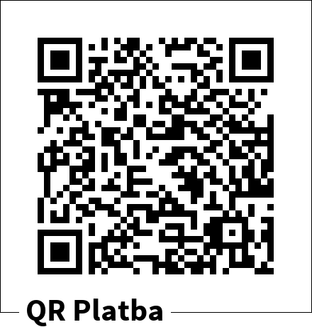 QR kód pro platbu z mobilního bankovnictví
